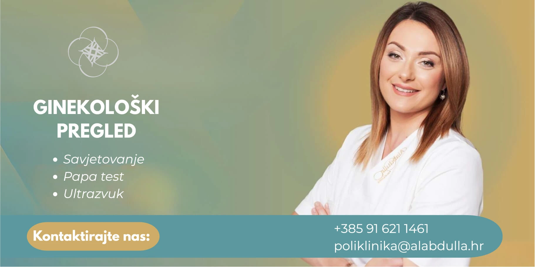 opis ginekoloski pregled i kontaktni podaci